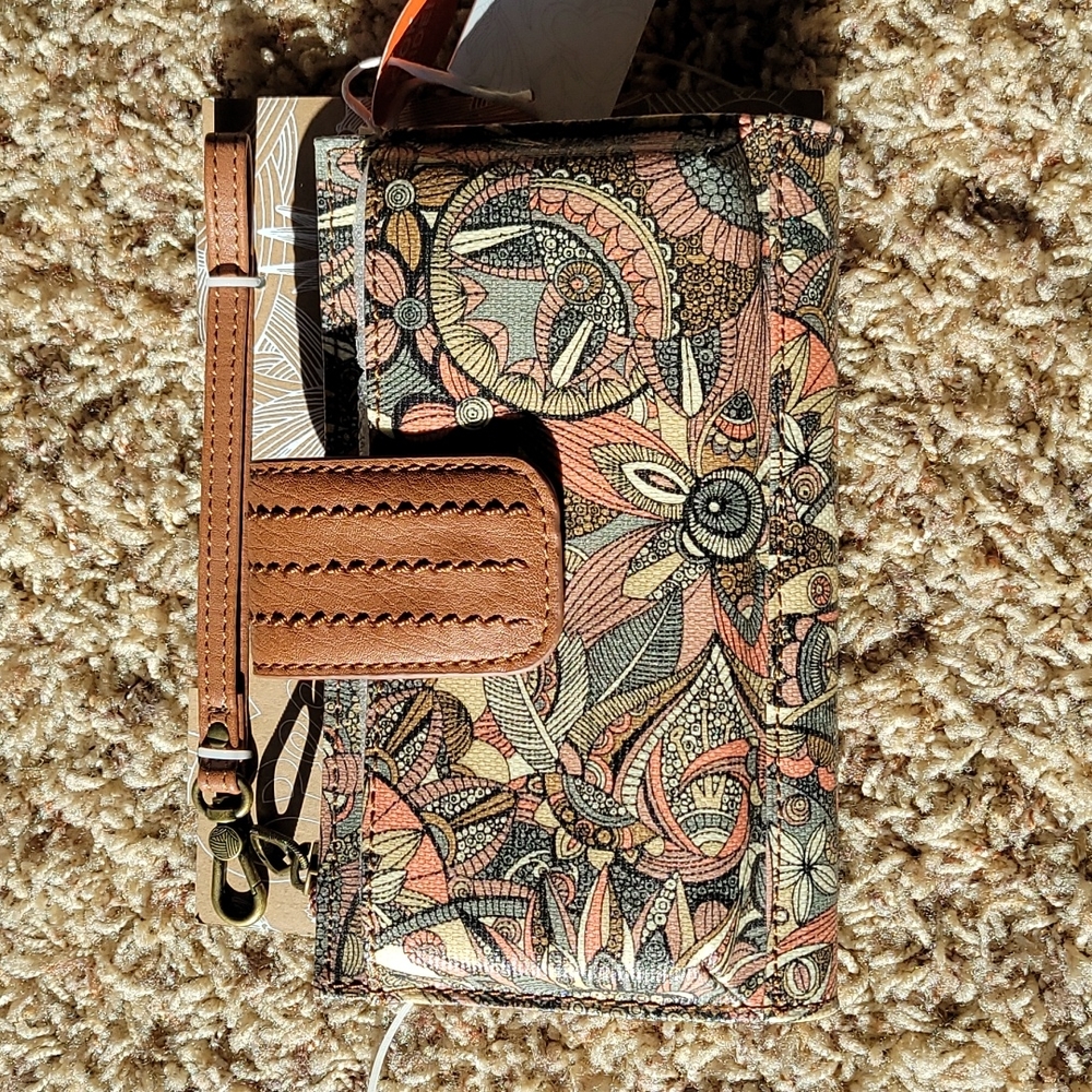 Sakroots Siena wallet mini purse